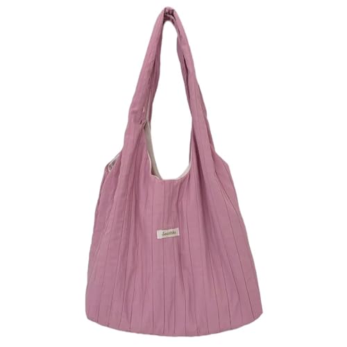 Xanorrg Elegante Polyester Käuferin Mit Großen Taschen Casual Einkaufstasche Schulterhandtasche Für Büro Und Freizeit Frauen Lässig Carryall von Xanorrg