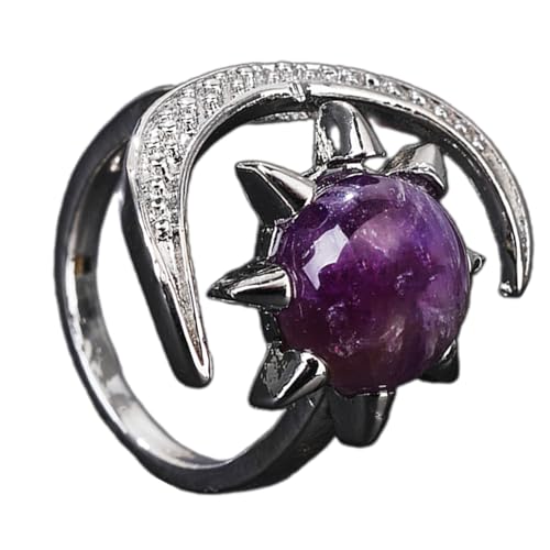 Xanorrg Eleganter Kristallschmuck Glatte Polierte Finish Ringe Für Lässige/formelle Verschleiß Sicherer Stecker Set Kristallschmuck Xanorrg Eleganter Kristallschmuck Glatte Polierte Finish Ringe Für Lässige/formelle Verschleiß Sicherer Stecker Set Kristallschmuck von Xanorrg