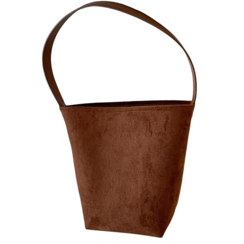 Xanorrg Frauen Achselhöhle Beutel Mädchen Ästhetischer Eimer Mode Handtasche Große Kapazität Schulter Einkaufsbörsen Große Kapazität Eimer Handtasche Trend Achsel Ästhetische Schulter von Xanorrg