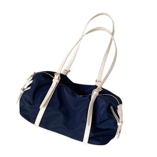 Xanorrg Frauen Nylon Tasche Unterarm Achselgröße Großer Kapazität Schulter Mode Handtasche Fitnesstraining Frauen Achselgründe Handtasche All Matching Schulter Pendeln von Xanorrg