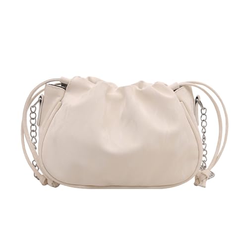 Xanorrg Frauen Plissierte Tasche Chinesische Stile Schulterkreuzkörper Casual Achselwolken Pendeln Für Reisen Täglich Gebrauch Frauen Winter Schulter Crossbody Plissee Chinesische Stile Achsel von Xanorrg