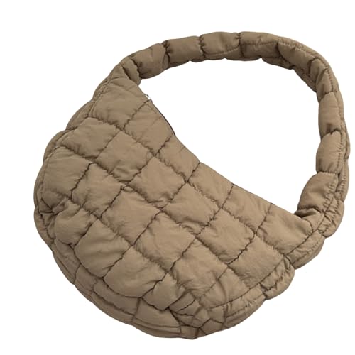 Xanorrg Frauen Puffer Umhängetasche Koreanische Stile Achselhöhle Trendy Handtasche All Matching Cloud Plissee Pendeln Frauen Schulter Plisdern von Xanorrg
