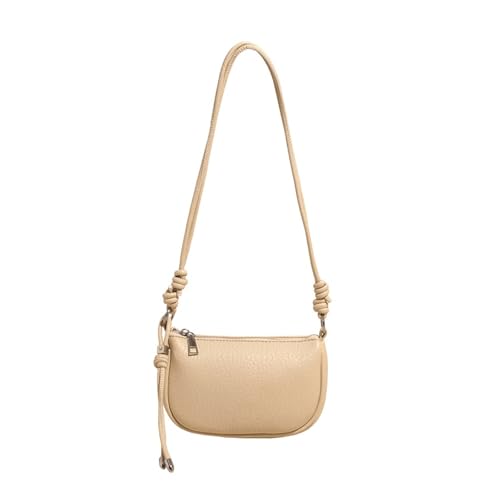 Xanorrg Frauen Tasche Feste Farbschotter PU Leder Schulter Crossbody Trendy Täglich Einkaufen Dating Frauen Schulter Trendy Crossbody PU Leder Messenger Pendeln von Xanorrg