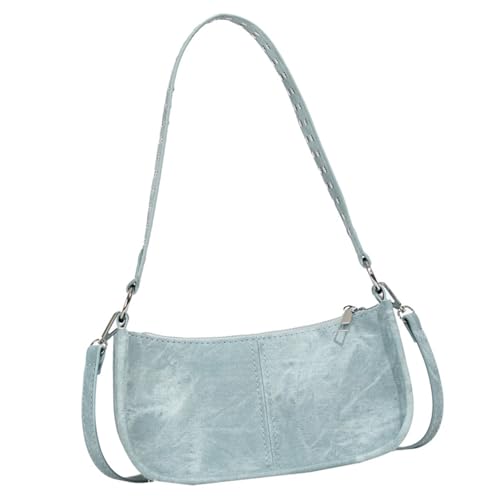 Xanorrg Frauen Tasche Koreanische Stile Schulter Trend Crossbody PU Leder Achsel von Xanorrg