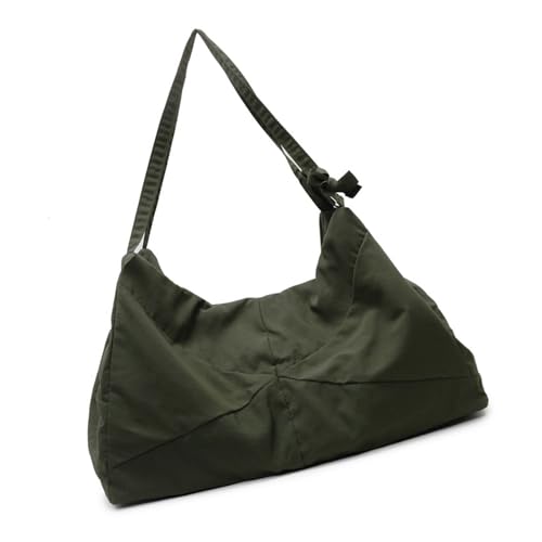 Xanorrg Frauen Umhängetasche Feste Farbe Achsel Stilvoller Handtasche All Matching Achselmutpendel Für Alltägliche Frauen Achselhöhlen Handtasche Alleinfängige Schulter Unterarm von Xanorrg