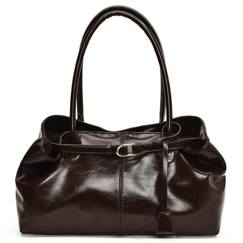 Xanorrg Frauen Umhängetasche Große Kapazität Achselhilfe Retro Handtasche All Matching Achselgräber Für Alltägliche Schulter Der Großen Kapazität Für Frauen Handtasche Retro Achselhöhlen Top von Xanorrg