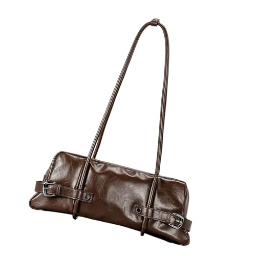 Xanorrg Frauen Umhängetasche Retro Handtasche All Matching Achselhilfe Große Kapazitäts Achselhöhle Für Alltägliche Frauen Achselhöhle Große Kapazität Handtasche All Matching Schulterbiker von Xanorrg