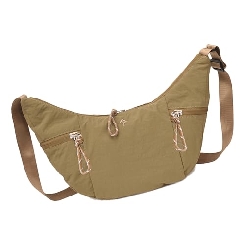 Xanorrg Funktionelle Nylon Crossbody Tasche Für Frauen Umhängetaschen Mit Verstellbarem Riemen Und Satchel Tasche Mit Großer Kapazitätsklaren von Xanorrg