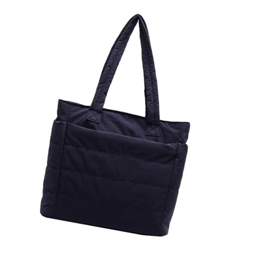 Xanorrg Geräumige Und Leichte Nylonbeutel Für Frauen Schulter Handtasche Unterarm Geldbörse Für Büroschule Und Einkaufen Leichter Nylon Umhängetasche von Xanorrg