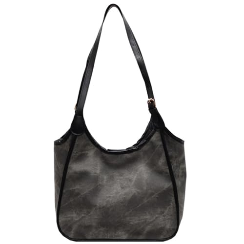 Xanorrg Großkapazität Umhängetasche Für Frauen Top Handtasche Mode Achselhaut Einfacher Achselhöhle Einkaufen Großkapazität Schulter Für Frauen Trendige Achselhöhle Handtasche Geldbörse von Xanorrg