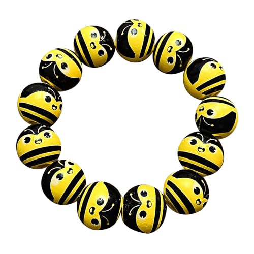 Xanorrg Halloween Handgelenk Kette Holzperlen Armband Festliche Perlen Bangel Trendy Holiday Party Accessoire Frauenschmuck Halloween Themenarmband Xanorrg Halloween Handgelenk Kette Holzperlen Armband Festliche Perlen Bangel Trendy Holiday Party Accessoire Frauenschmuck Halloween Themenarmband von Xanorrg