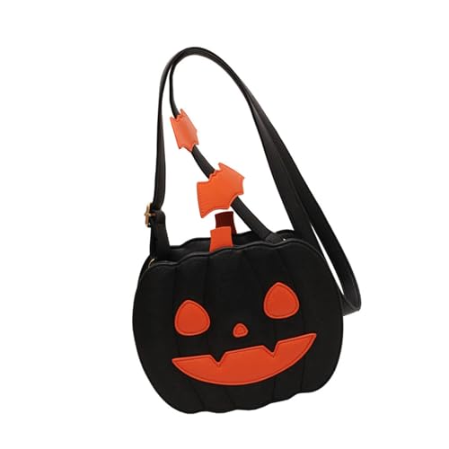 Xanorrg Halloween Pumpkin Crossbody Tasche Für Frauen PU Leder Handtasche Schulterbeteiligung Mit Verstellbarem Gurt Saisonaler Messengerbeutel Xanorrg Halloween Pumpkin Crossbody Tasche Für Frauen PU Leder Handtasche Schulterbeteiligung Mit Verstellbarem Gurt Saisonaler Messengerbeutel von Xanorrg