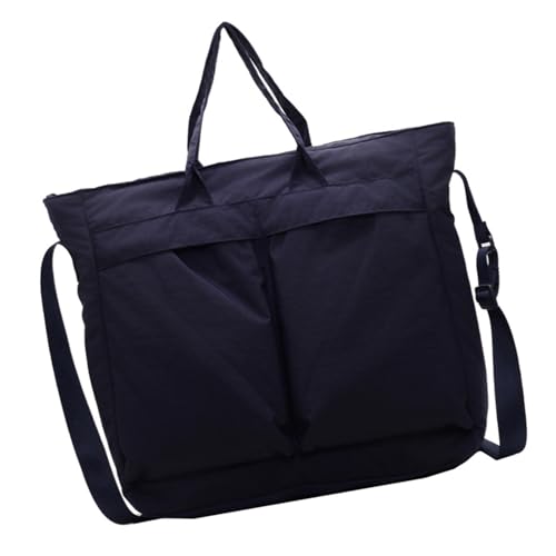 Xanorrg Japanische Stile Nylon Crossbody Tasche Große Umhängetaschen Für Männer Und Frauen Modehandtasche Mit Verstellbarem Riemen Reise Umhängetasche von Xanorrg