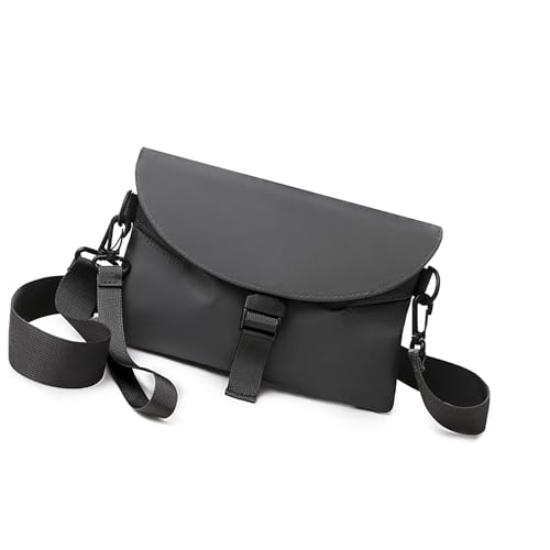 Xanorrg Kompakte Herren Brustbeutel Praktische Crossbody Taschen Für Geschäfts Und Freizeit Wasserdichte Schultertasche Handgelenk Stoff von Xanorrg