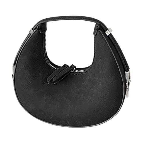 Xanorrg Koreanisch Inspirierte Hand Tragetag Tasche Moon Satchel PU Leder Geräumige Innenhandtaschen Geldbeutel Party Elegante Tasche Xanorrg Koreanisch Inspirierte Hand Tragetag Tasche Moon Satchel PU Leder Geräumige Innenhandtaschen Geldbeutel Party Elegante Tasche von Xanorrg