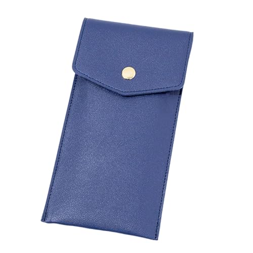 Xanorrg Lederstiftbeutel Für Frauen Männer Lederhalter Hülle Brunnenhülle Zum Berühren Von Bildschirm Kugelschild Eleganter Stiftbox von Xanorrg