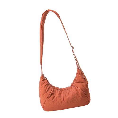 Xanorrg Mode Damen Handtasche Crossbody Geldbörse Geräumige Nylon Freizeit Umhängetasche Mit Verstellbarem Riemen Für Den Täglichen Gebrauch Casual Everyday Satchel von Xanorrg