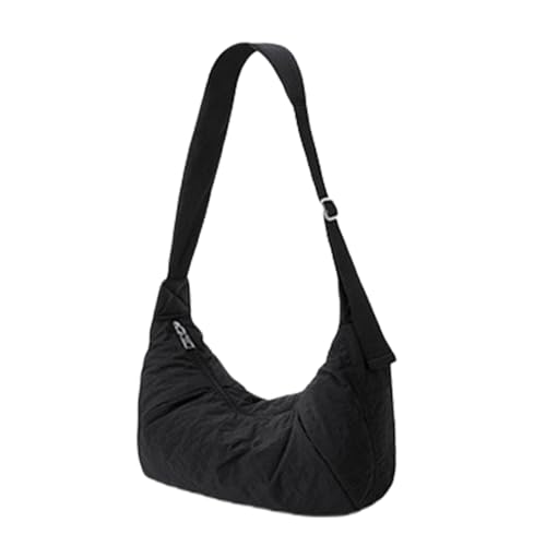 Xanorrg Mode Damen Handtasche Crossbody Geldbörse Geräumige Nylon Freizeit Umhängetasche Mit Verstellbarem Riemen Für Den Täglichen Gebrauch Casual Everyday Satchel von Xanorrg