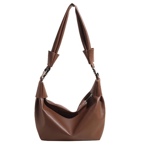 Xanorrg Mode Pendler Umhängetasche Für Frauen Retro Große Kapazität Reißverschlüsse Crossbody Handtasche Mit Verstellbarem Riemen Mode Große Handtasche von Xanorrg