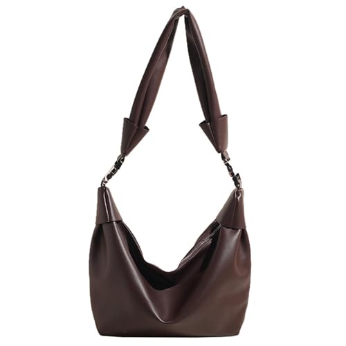 Xanorrg Mode Pendler Umhängetasche Für Frauen Retro Große Kapazität Reißverschlüsse Crossbody Handtasche Mit Verstellbarem Riemen Mode Große Handtasche von Xanorrg