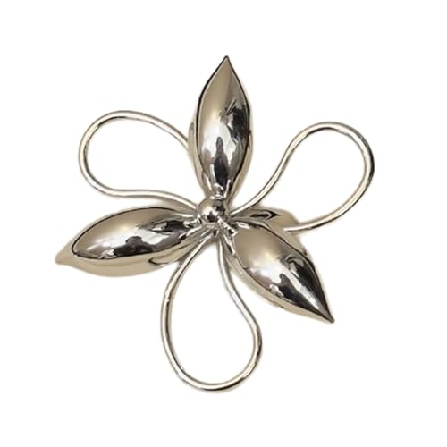 Xanorrg Moderne Metallgeweberinge Accessoire Robustes Metall Tragbar Für Ein Einzigartiges Modes Statement States Schmuckstücke von Xanorrg