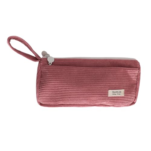 Xanorrg Multifunktionsnesshülle Große Kapazität Cord Stifte Hülle Zwei Große Abteil Reisende Schreibwarenbeutel Für Studentenstiftbehälter von Xanorrg