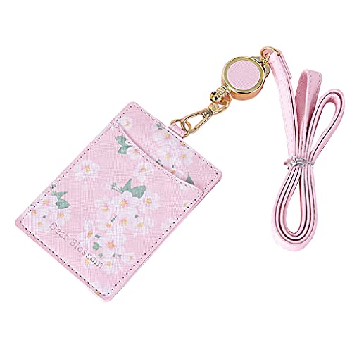 Xanorrg Niedliche Blumenspu Lederbus ID Kreditkartenhalter Für Hülle Tragbar von Xanorrg