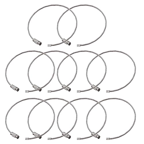 Xanorrg Packung Von 10 Edelstahldrahtringen Schlüsselanschlüsse Keys Schlüsselbund Kit Draht Keychain Perfekt Für Und Gepäckmarke Edelstahl Stahl Xanorrg Packung Von 10 Edelstahldrahtringen Schlüsselanschlüsse Keys Schlüsselbund Kit Draht Keychain Perfekt Für Und Gepäckmarke Edelstahl Stahl von Xanorrg