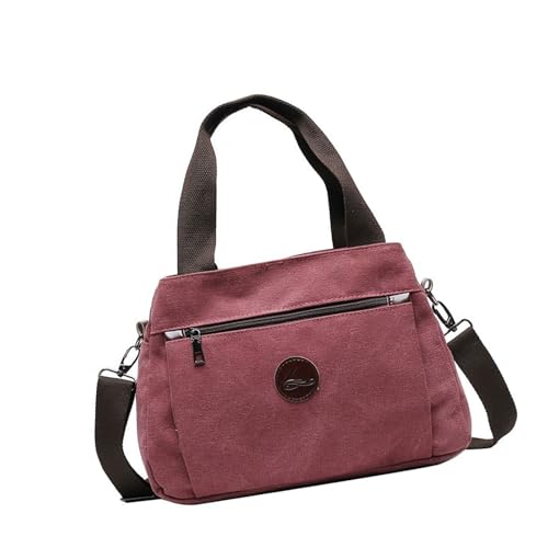 Xanorrg Praktische Leinwandhandtasche Für Frauen Mit Geräumigen Innenraum Stilvollen Schulter Cross Body Taschen Für Verschiedene Gelegenheit Leichte Leinwandtasche von Xanorrg