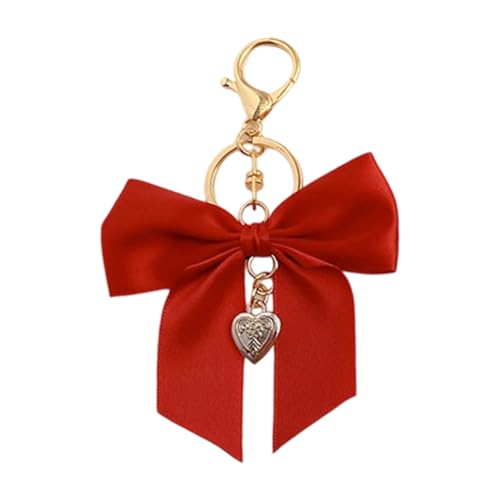 Xanorrg Raffinierte Ribbon Bögen Geldbeutel Accessoire Für Frauen Modebühne Anhänger Keychain Charm Leichtgewicht von Xanorrg