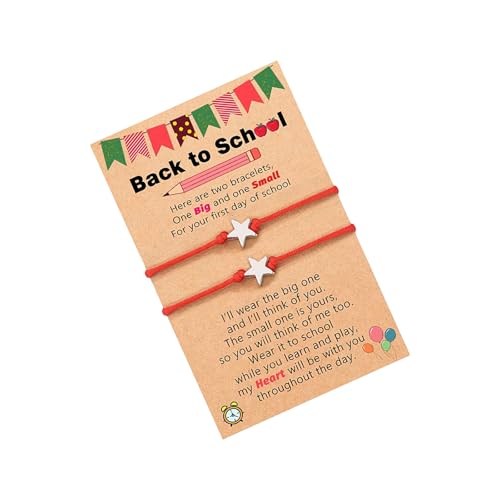 Xanorrg Robustes Wachsfaden Und Metallsternarmband Verstellbar Geflochten von Xanorrg