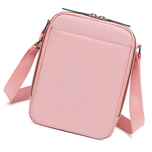 Xanorrg Schlanke Männer Telefonbeutel Crossbody Mit Verstellbarer Gurt Schulter Geldbörse Für Lässige Und Geschäftliche Bedürfnisse Leichter Reisebürbselzubehör Benötigt von Xanorrg