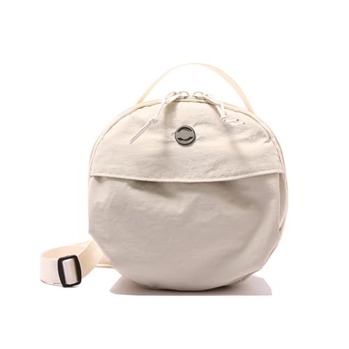Xanorrg Schöne Crossbody Tasche Für Frauen Nylon Schulter Trendy Handtasche Kleine Runde Koreanische Stile Messenger Telefon Frauen Kleine Runde Einfache Schulter Schöner Crossbody Für Jeden Tag von Xanorrg