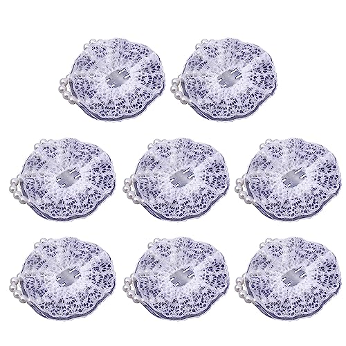 Xanorrg Set Von 8 Elastischen Perlengelenk Corsage Bändern Blumenhand Corsages Armbänder Accessoires Für Hochzeitsfestival Party Elastische Perlengelenksbänder von Xanorrg