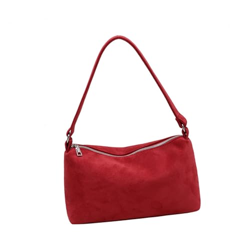 Xanorrg Stilvolle PU Leder Handtasche Stilvolle Umhängetaschen Zylindertasche Satchel Geldbörse Geeignet Für Frauen Und Fachkräfte Frauenhandtasche von Xanorrg