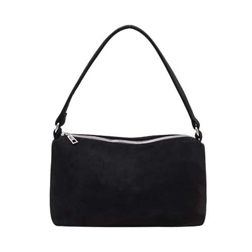 Xanorrg Stilvolle PU Leder Handtasche Stilvolle Umhängetaschen Zylindertasche Satchel Geldbörse Geeignet Für Frauen Und Fachkräfte Frauenhandtasche von Xanorrg