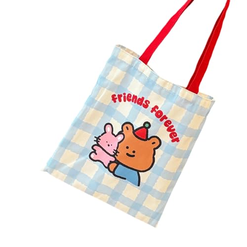 Xanorrg Striped Design Großer Kapazitäts Umhängetasche Waschbar Für Markt Fitnessstudio Reisebühne von Xanorrg