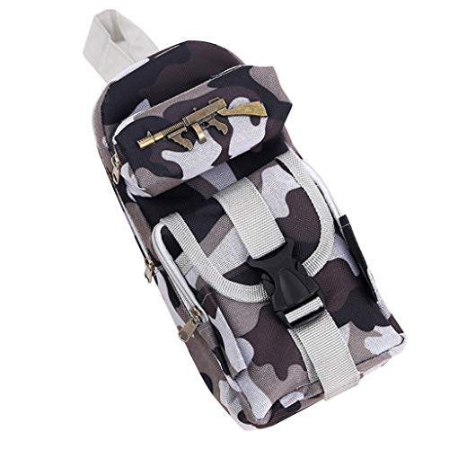 Xanorrg Student Camouflage Pencil Für Fall Jungen Multifunktion Mit Großer Kapazität Stiftbox Bleistift Fall Jungen von Xanorrg