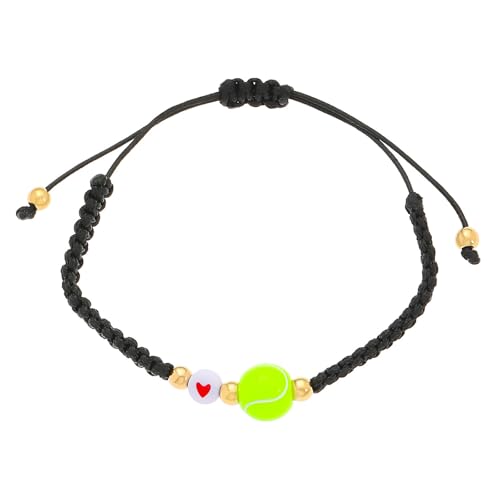 Xanorrg Styles Geflochtenes Perlenarmband Accessoire Für Fußball Enthusiasten Und Modestüres Die EIN Einzigartiges Styles Fußball Fan Accessoire Suchen von Xanorrg
