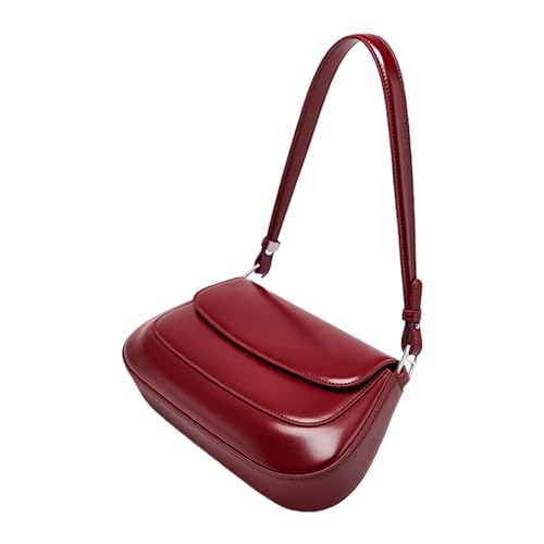 Xanorrg Stylish Damen Faux Leder Umhängetasche Mit Verstellbarem Riemen Für Essentielle Modische Unterbrechung Crossbody Handtasche Mode Faux Leder Umhängetasche von Xanorrg