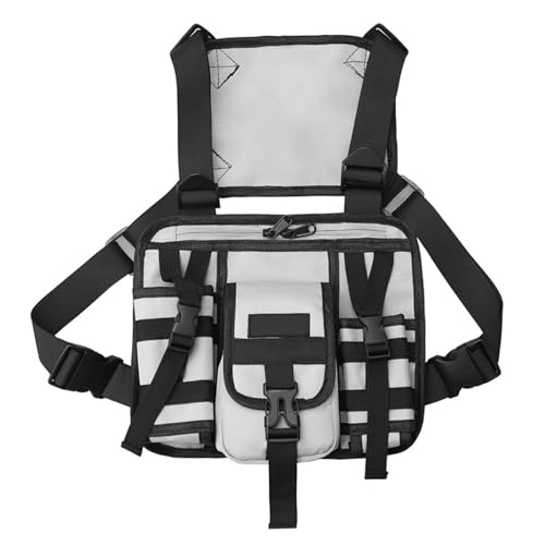 Xanorrg Taktik Brust Rigs Große Kapazitätsgurtkreislaufbeutel Outdoor Sports Weste Für Frauen Menschen Große Kapazität Sport Xanorrg Taktik Brust Rigs Große Kapazitätsgurtkreislaufbeutel Outdoor Sports Weste Für Frauen Menschen Große Kapazität Sport von Xanorrg