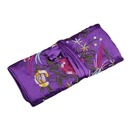 Xanorrg Traditionelle Seidenreisenhülle Mit Elegantem Chinesischem Stickerei Schmucktasche Organizer Bestickter Tasche Für Frauen Und Mädchen Ornamente Aufbewahrungskoffer Xanorrg Traditionelle Seidenreisenhülle Mit Elegantem Chinesischem Stickerei Schmucktasche Organizer Bestickter Tasche Für Frauen Und Mädchen Ornamente Aufbewahrungskoffer von Xanorrg