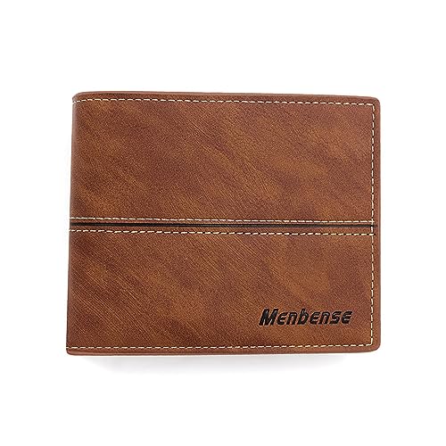 Xanorrg Tragbarer Männer Kreditkartenhalter Vintage Stil Kompakt Und Funktionaler Brieftasche Für Einfache Organisation Multi Card Slot Wallet von Xanorrg