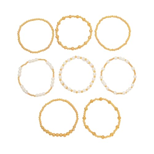 Xanorrg Trendy Multiple Layer Croses Charm Pearls Perlen Armband Set Stapelbar Für Männer Lässig Party Party Schmuckzubehör Xanorrg Trendy Multiple Layer Croses Charm Pearls Perlen Armband Set Stapelbar Für Männer Lässig Party Party Schmuckzubehör von Xanorrg