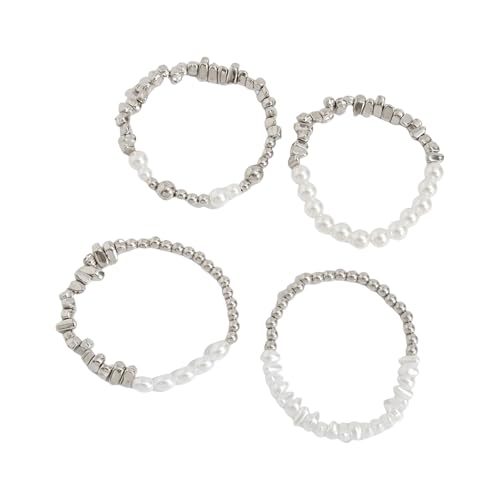 Xanorrg Trendy Multiple Layer Croses Charm Pearls Perlen Armband Set Stapelbar Für Männer Lässig Party Party Schmuckzubehör Xanorrg Trendy Multiple Layer Croses Charm Pearls Perlen Armband Set Stapelbar Für Männer Lässig Party Party Schmuckzubehör von Xanorrg