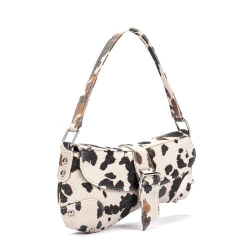 Xanorrg Umhängetasche Für Frauen Kuhgedruckte Hoboes Handtasche Retro Clutches Tasche Mit Magnetischem Verschluss Für Abendparty Trendy Achselstasche Xanorrg Umhängetasche Für Frauen Kuhgedruckte Hoboes Handtasche Retro Clutches Tasche Mit Magnetischem Verschluss Für Abendparty Trendy Achselstasche von Xanorrg