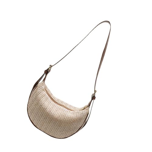 Xanorrg Umhängetasche Geldbörsen Für Frauen Dumplings Kleine Hobos Gewebte Damen Klauen Mit Verstellbaren Gurt Beach Bags Hoboes Handtaschen Mit Einstellbarem Riemen von Xanorrg