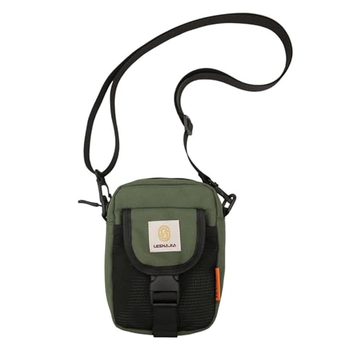 Xanorrg Unisex Moderne Crossbody Tasche Mit Verstellbarem Riemen Und Netzpockt Kleine Nylon Schulterbeutel Münze Geldbeutel Trendy Sports Xanorrg Unisex Moderne Crossbody Tasche Mit Verstellbarem Riemen Und Netzpockt Kleine Nylon Schulterbeutel Münze Geldbeutel Trendy Sports von Xanorrg
