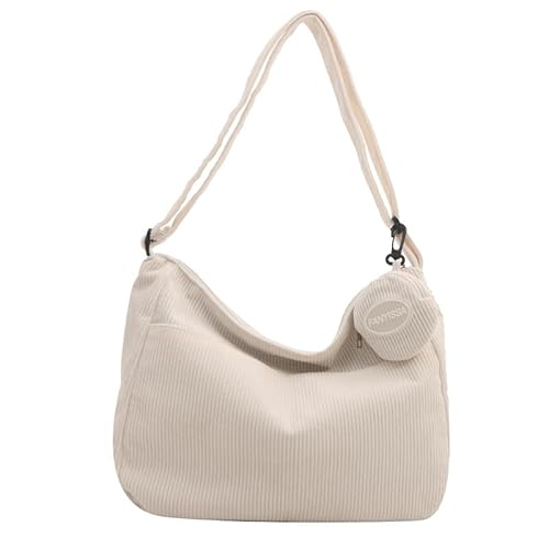 Xanorrg Unisex Schwarzer Cord Crossbody Tasche Für Arbeiten Oder Lässige Tägliche Verwendung Von Umhängetaschen Modische Unisex Geldbörse Organisierte Innenraumstruktur von Xanorrg