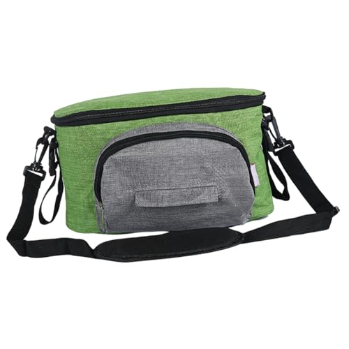 Xanorrg Universals Baby Kinderwagen Organisatoren Wasserdichte Caddys Mit Tassenhalter Nicht Slip Secure Haken Passen Die Meisten Wasserdichte Kindermädchen Mit Cuphalter von Xanorrg